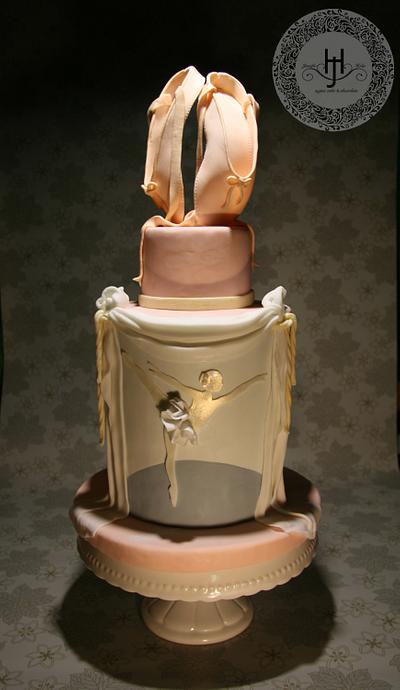 Ballet cake - Cake by Jennifer Holst • Sugar, Cake & Chocolate •