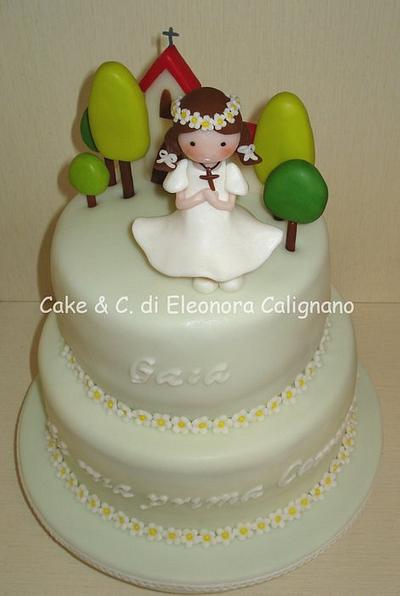 La mia prima comunione - Cake by Eleonora Calignano