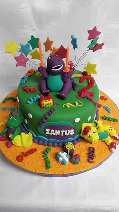 Barney is back - Cake by Tascha's Cakes