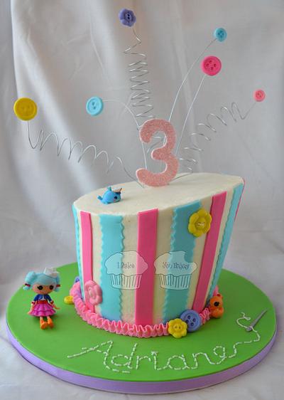 Topsy Turvy LaLaLoopsy - Cake by Susan
