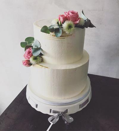 Wedding cake - Cake by Teewsweet