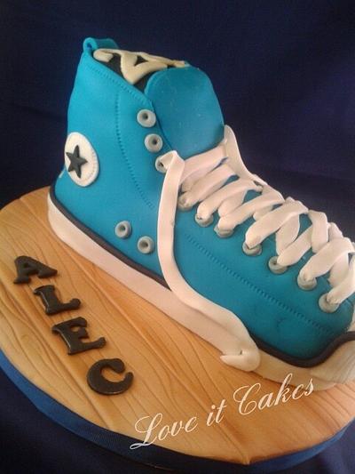 Alec's trainer - Cake by Love it cakes