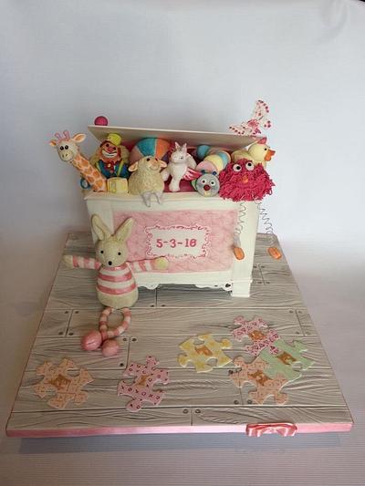 Twinkle and her Toy Box - Cake by Alanscakestocraft