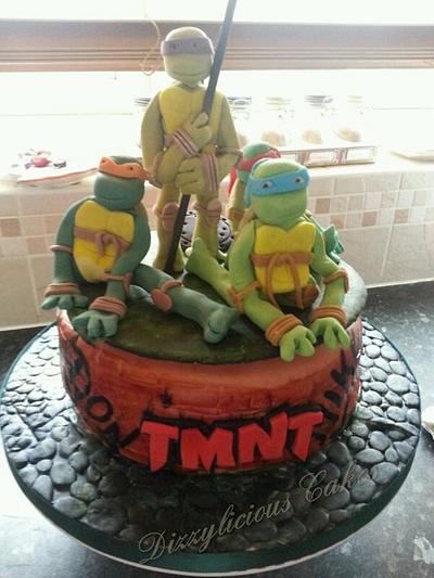 teenage mutant ninja turtles - Cake by Dizzylicious