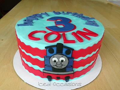 Thomas the Train Birthday Cake - Cake by Morgan