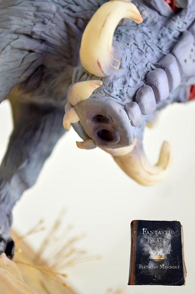Fantastic Beasts of Birthday Mischief - Tebo - Cake by Yellow Bee Sugar Art by Vicky Teather