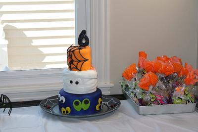 Halloween Birthday cake - Cake by Jessica Chase Avila