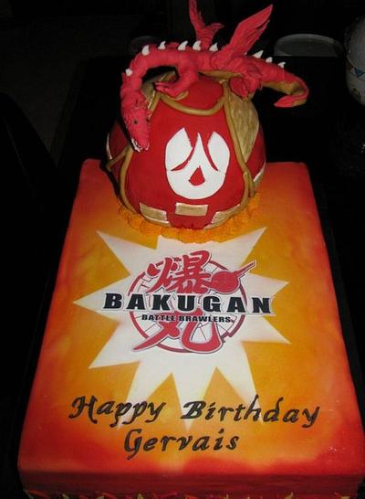 Bakugan cake - Cake by juicybon