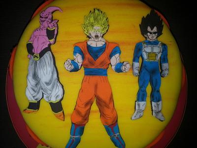 Dragon Ball Z - Cake by ChiquiCakes