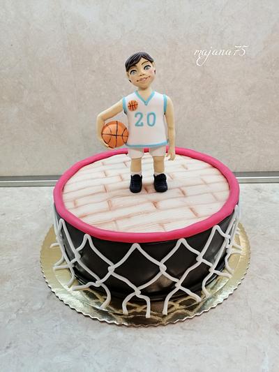 Basketball cake - Cake by Marianna Jozefikova