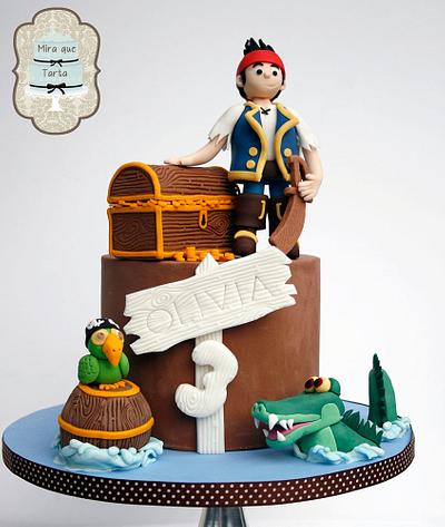 Jake the Pirate - Cake by miraquetarta