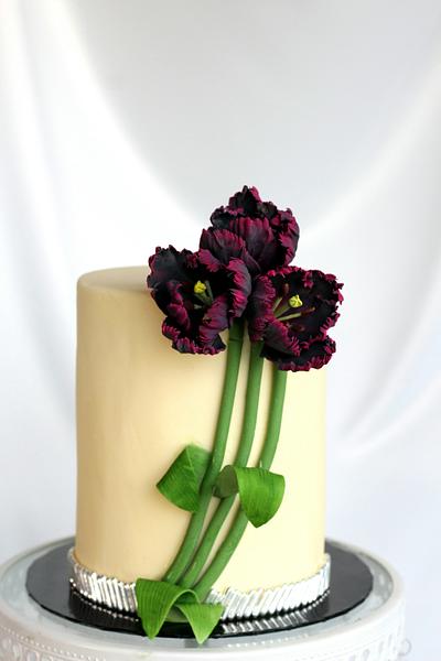 Simple wedding cake - Cake by Anand