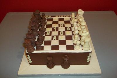 Game of Chess - Cake by allisuzy29