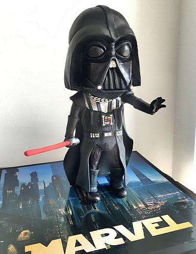 Darth Vader  - Cake by Dsweetcakery