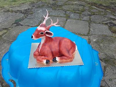 deer cake - Cake by Eva Dleskova
