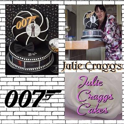 CPC Bond Collab - Film Tribute - Cake by JulieCraggs