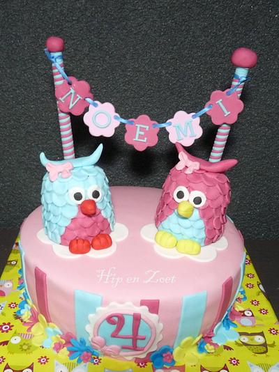 Owl cake - Cake by Bianca