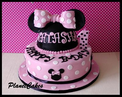 Minnie Mouse Cake for Natasha - Cake by Planet Cakes