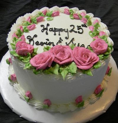 Kevin and Suza - Cake by Donna Tokazowski- Cake Hatteras, Martinsburg WV