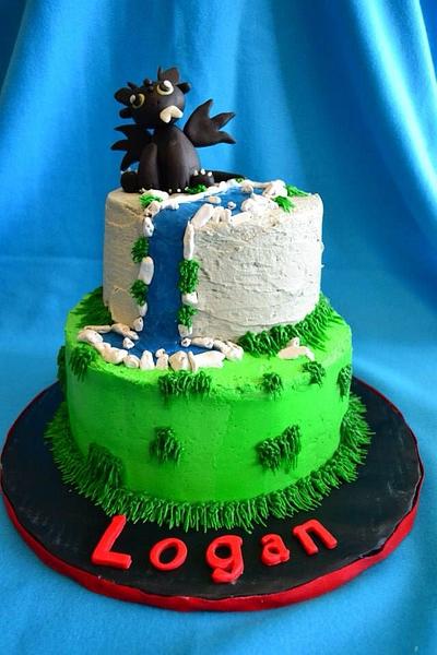 How to Train Your Dragon Cake - Cake by Delani's Delights