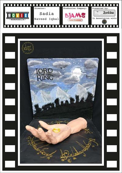 Lords of the rings cake in Movie Memorable cake collaborations  - Cake by sadia naveed iqbal