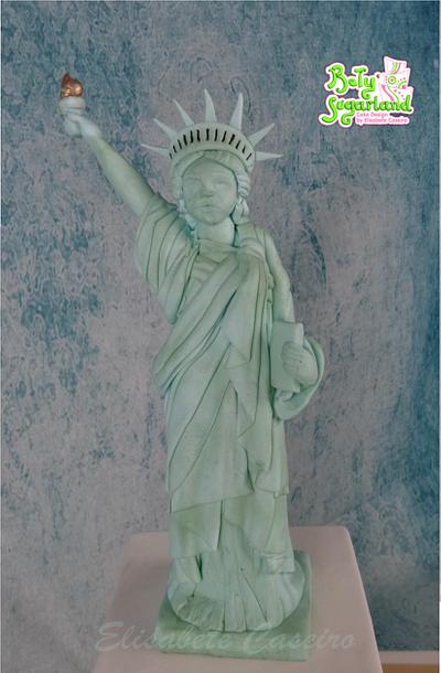 Statue of Liberty - Cake by Bety'Sugarland by Elisabete Caseiro 