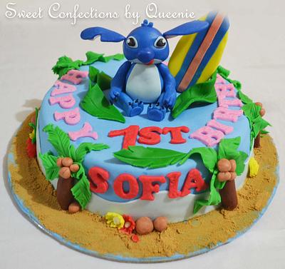 LILO AND STITCH CAKE - Cake by SWEET CONFECTIONS BY QUEENIE