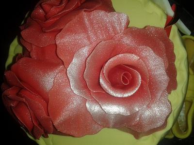 Roses cake - Cake by rossyrossy