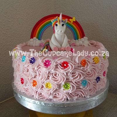 Rainbows and Unicorns - Cake by Angel, The Cupcake Lady