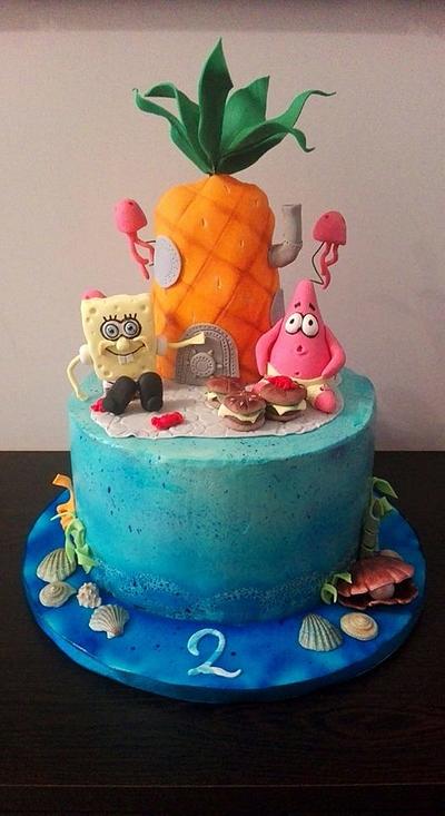 Spongebob cake - Cake by Geri