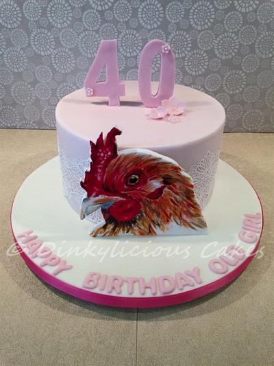 Chicken Cake - Cake by Dinkylicious Cakes