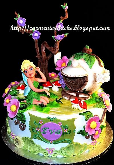 Tinkerbell cake - Cake by Carmen Iordache