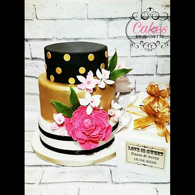 Wedding cake - Cake by Zaneta Wasilewska