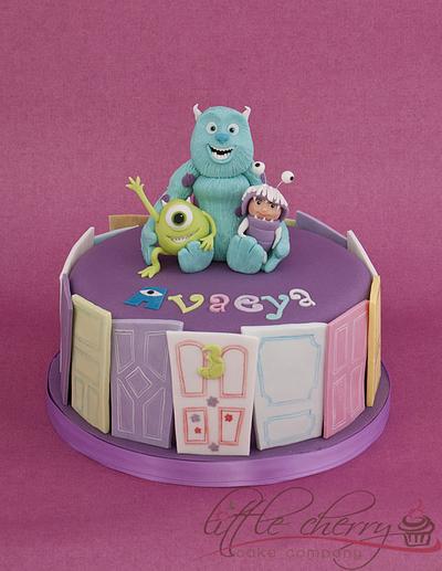 Monsters Inc Cake - Cake by Little Cherry