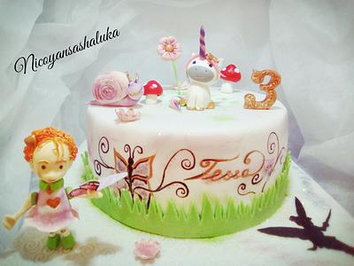 Unicorn cake - Cake by Nicoyansashaluka 