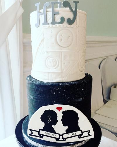 Star wars wedding cake - Cake by Ponona Cakes - Elena Ballesteros