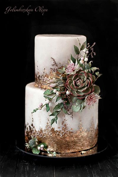 Sugar flowers - Cake by Golumbevskaya Olesya