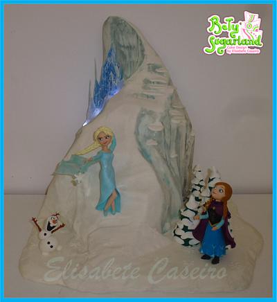 Frozen cake with lights - Cake by Bety'Sugarland by Elisabete Caseiro 