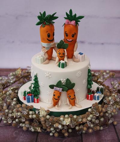 “Kevin & Katie” - Cake by Lorraine Yarnold