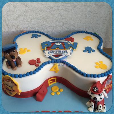 Paw Patrol - Cake by Clare Caked4you