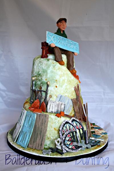Scrapyard cake - Cake by Ballderdash & Bunting