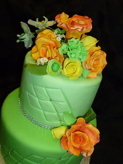 Flowers... - Cake by kreme