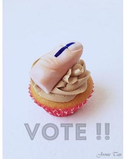 VOTE Today - Cupcake - Cake by Joonie Tan