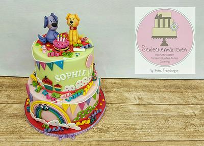 Girl birthday cake  - Cake by Schleckermaeulchen