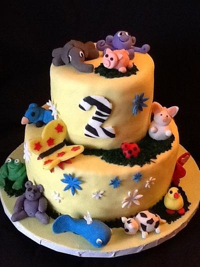 Animals galore - Cake by John Flannery
