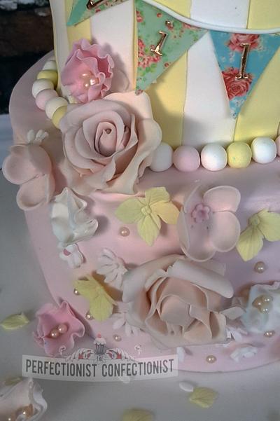 Willow - Bunny First Birthday Cake - Cake by Niamh Geraghty, Perfectionist Confectionist
