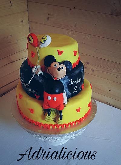 Mickey mouse cake - Cake by Adrialicious 