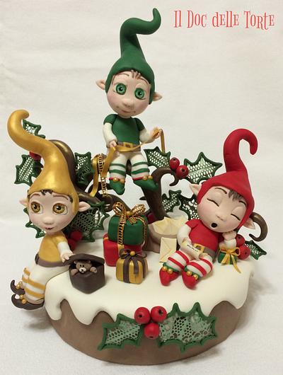 Christmas Elves - Cake by Davide Minetti