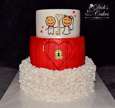 wedding cake - Cake by Didis Cakes
