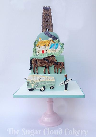 Mosaic Cake - Cake by The sugar cloud cakery